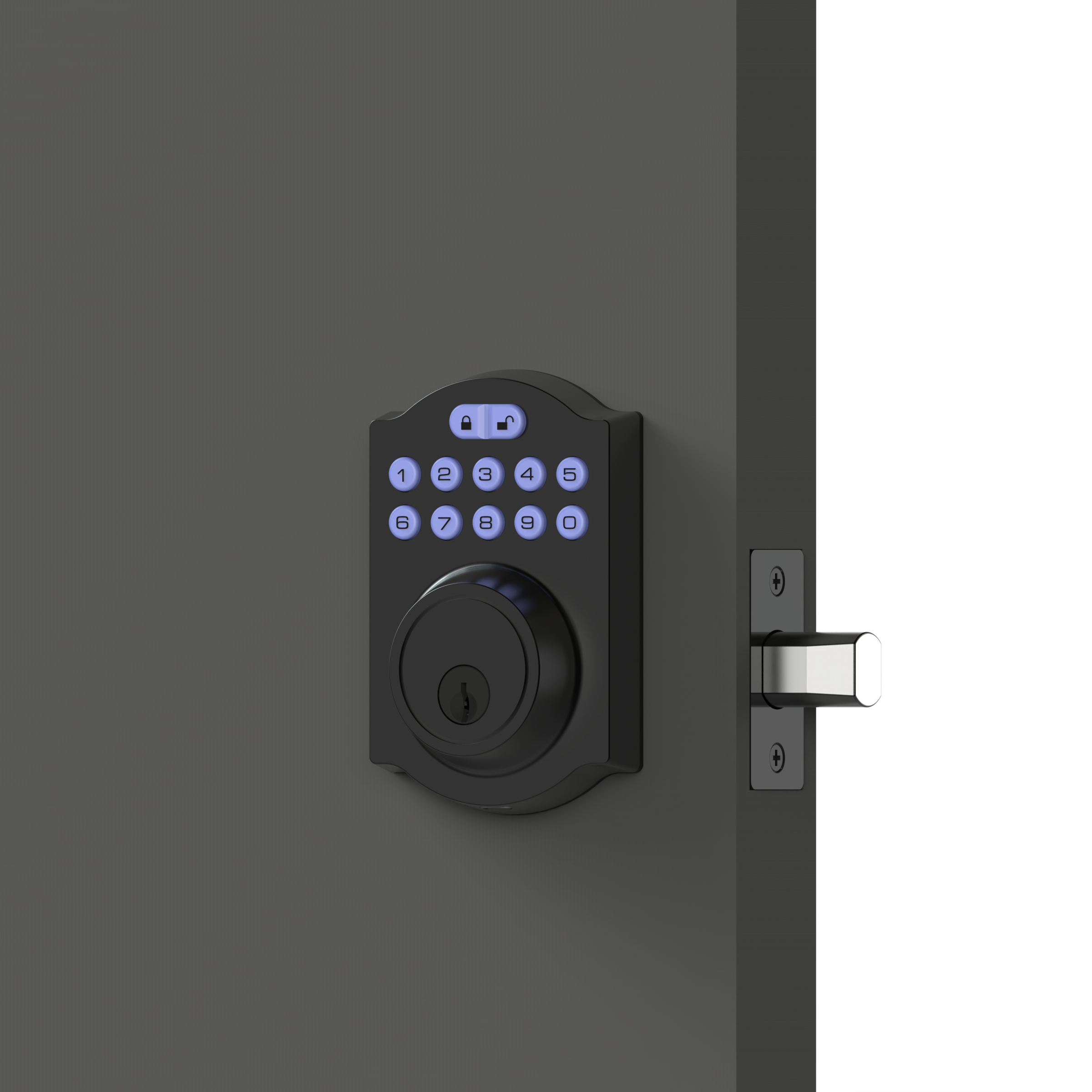smart deadbolt lock picture