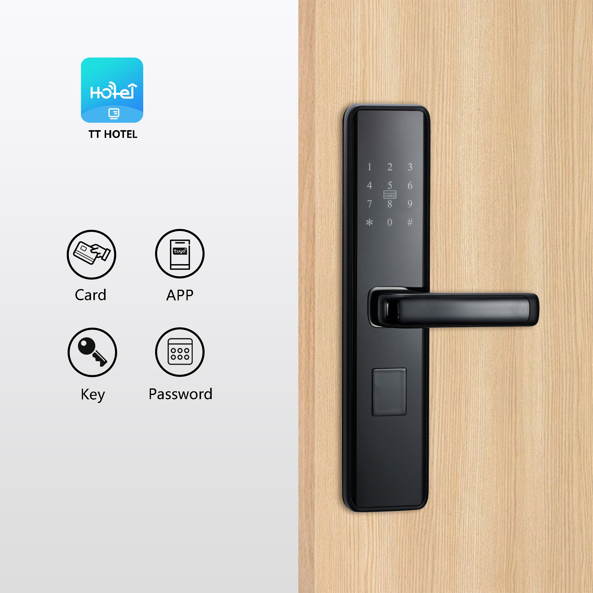 Smart Door Lock with Keypad | Keyless Entry Password Lock for Home