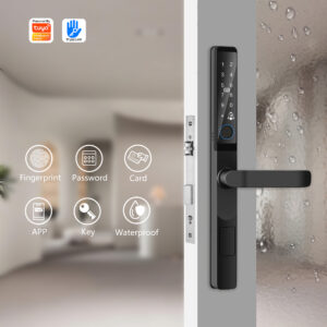 Smart Home Security Upgrade: Tuya-Powered Biometric Door Lock with Fingerprint, App Control & Weatherproof Build